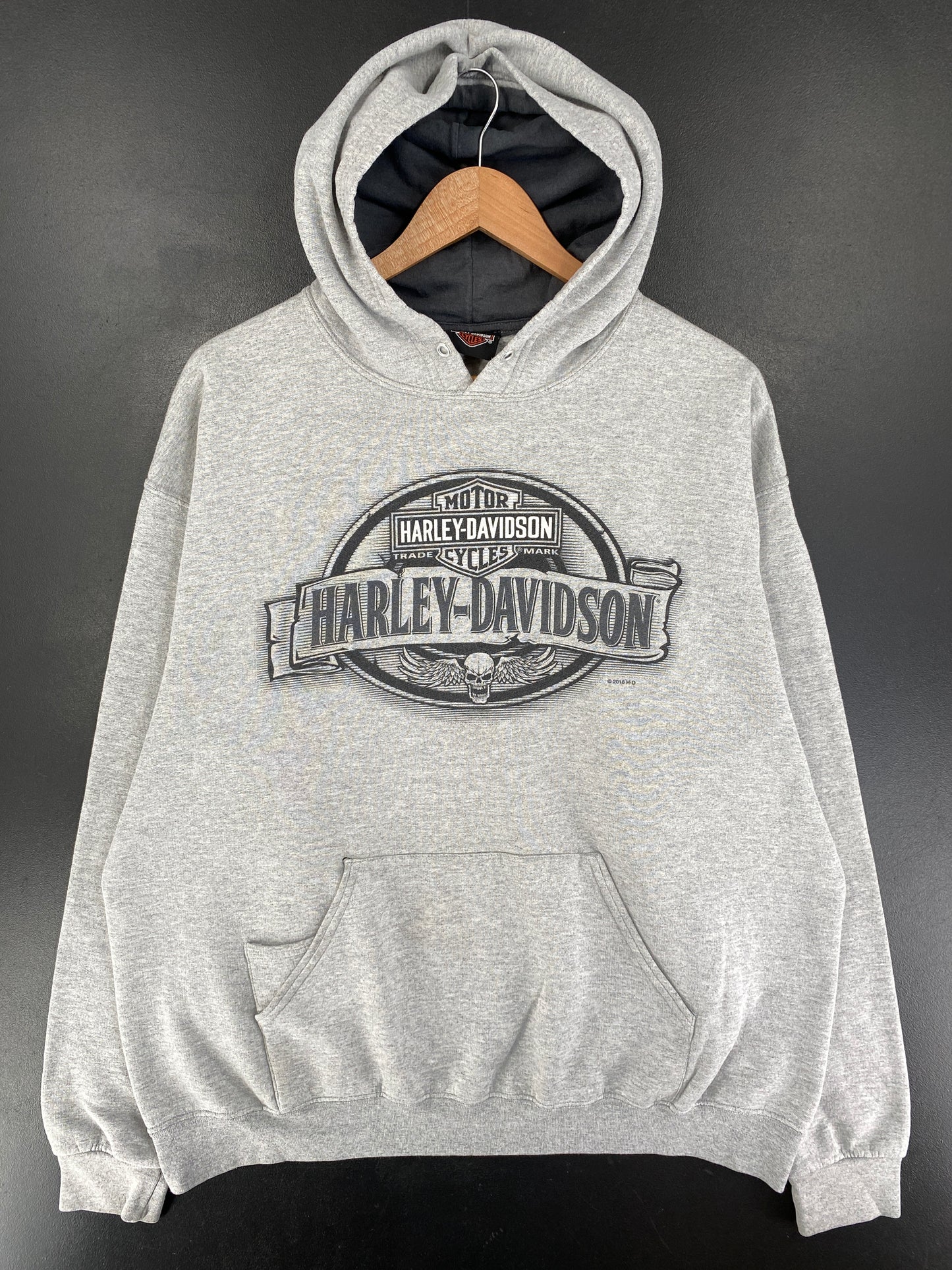 Vintage HARLEY DAVIDSON Size XL Hoodie Sweat-shirt / G1067S