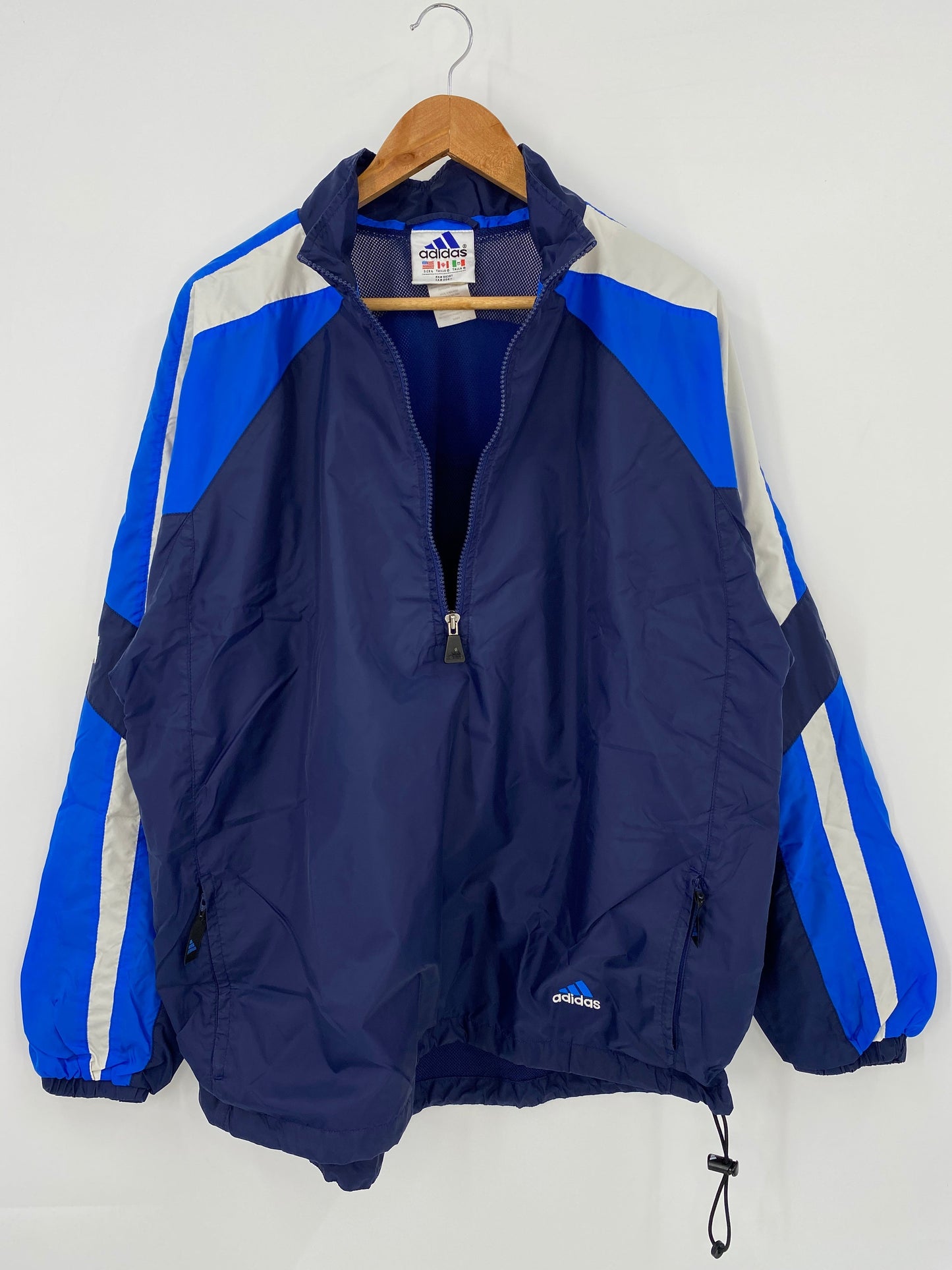 90’s ADIDAS Size L Vintage Nylon-Jacket / F8246N
