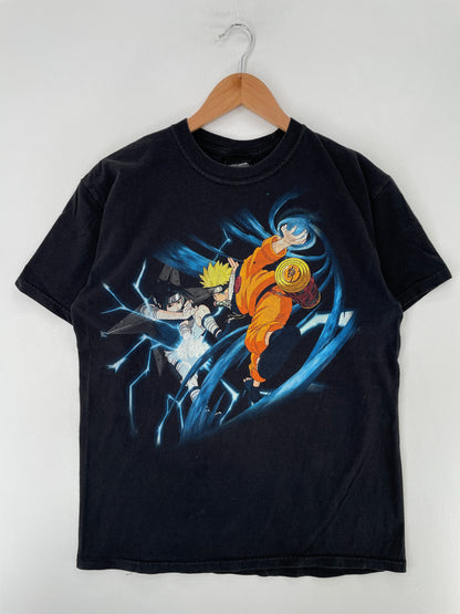 2002 NARUTO Made in USA Size M Vintage T-Shirt / F7878T
