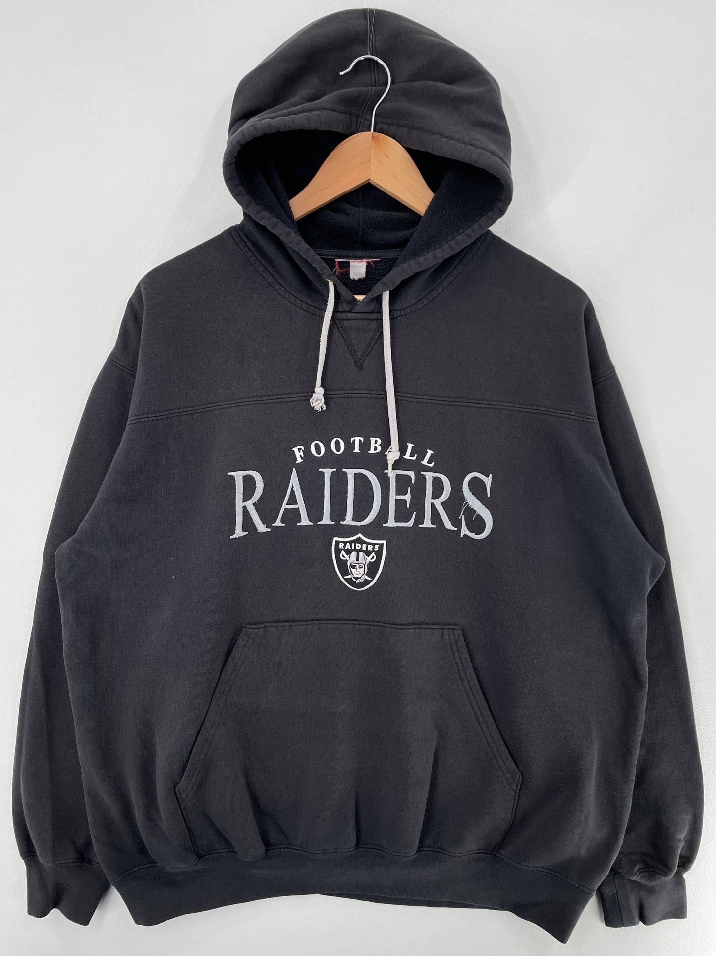 90’s LAS VEGAS RAIDERS Size Approx. L NFL Hoodie Sweat-Shirt / G1605S