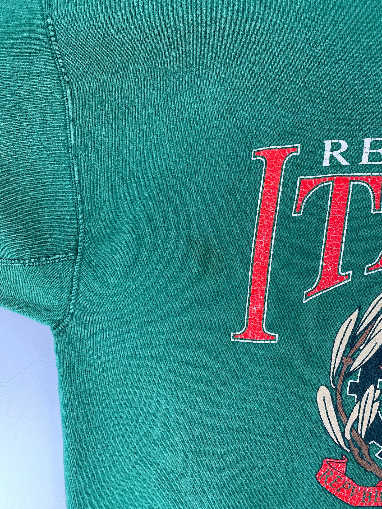 90's REPUBBLICA ITALIA Made in USA Size XL Vintage Sweat-Shirt / F9486S