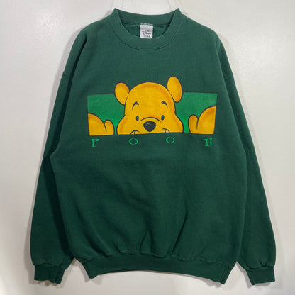 (L) 90’s DISNEY POOH Vintage Sweatshirt / A1079S