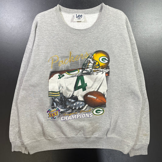 (XL) 1996 GREEN BAY PACKERS Vintage NFL Sweatshirt / A1011S