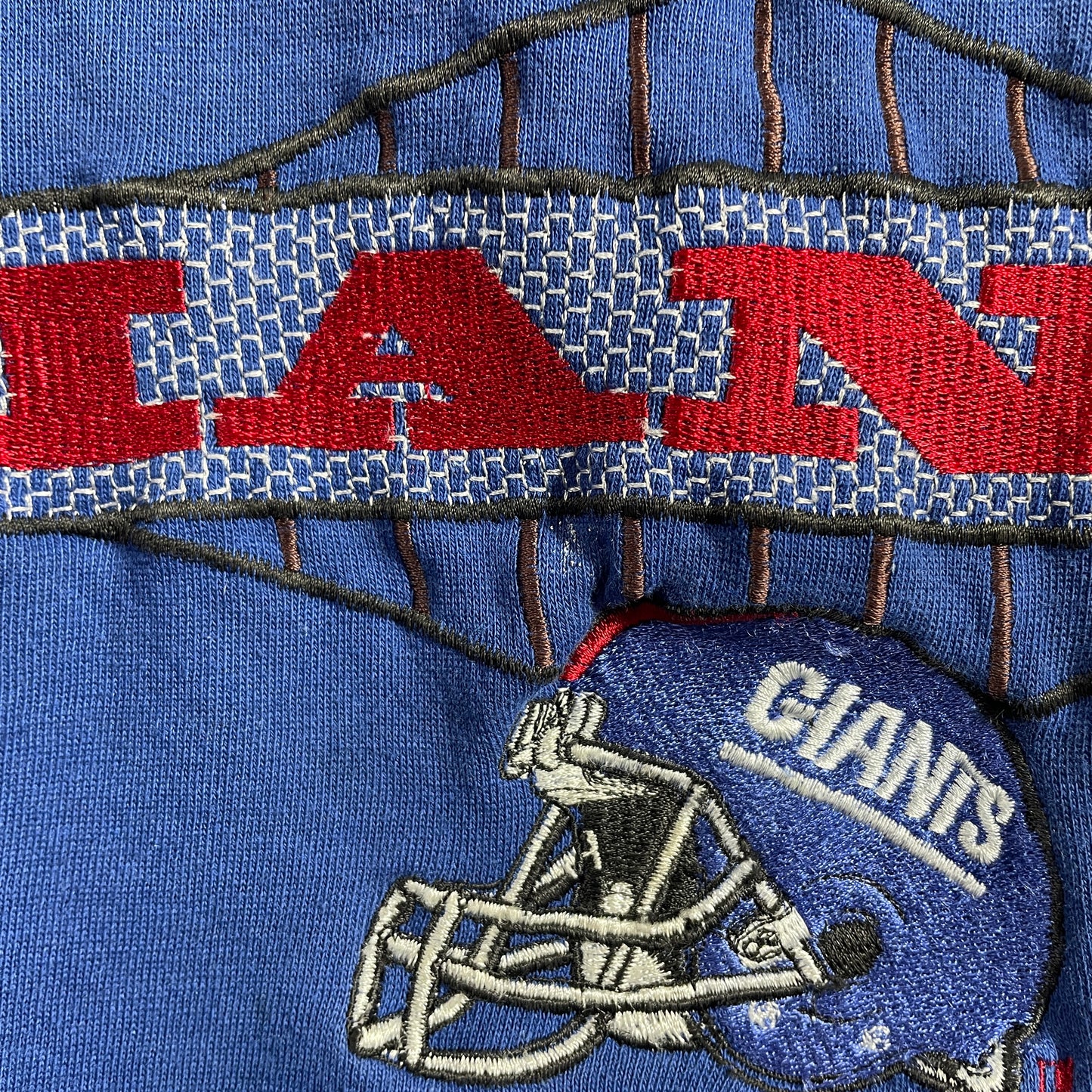 (XL) 90's STARTER X NEW YORK GIANTS Vintage NFL Sweatshirt / A1138S