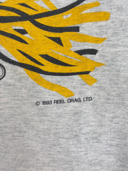 1993 HERE FISHY FISHY Made in USA Size XL Vintage T-Shirt / F9997T