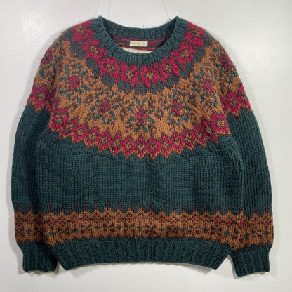 (M) Vintage GAP Hand Knit Wool Sweater / A1061K