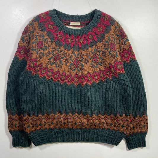 (M) Vintage GAP Hand Knit Wool Sweater / A1061K