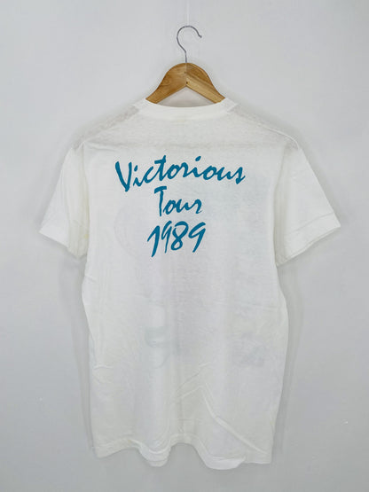 .1989 CHICAGO Made in USA Size XL Vintage Music T-Shirt / E6915T