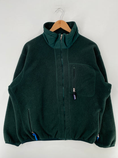90's PATAGONIA Made in UAS Size XL Vintage Zip-up Fleece / F8466F