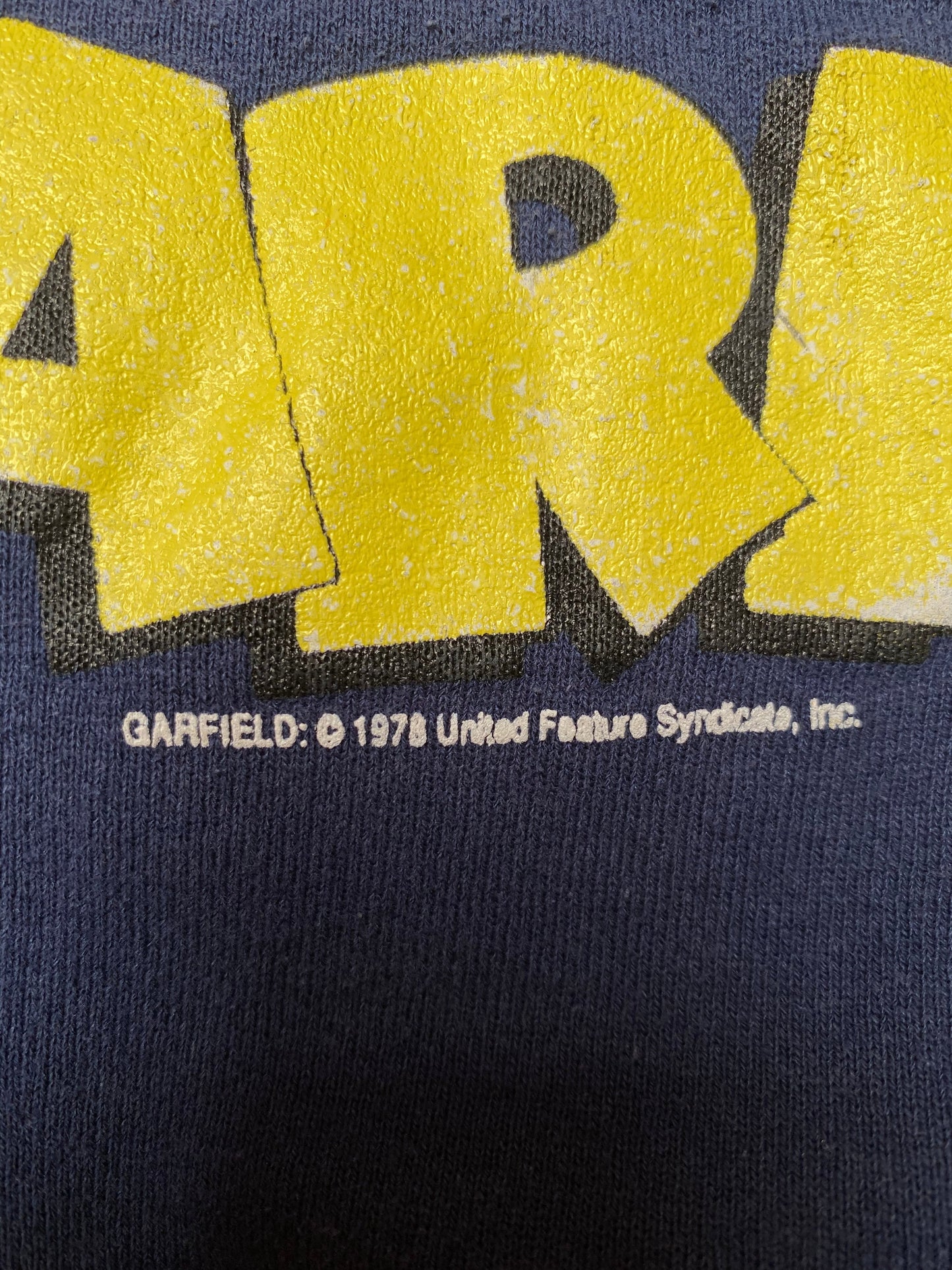 80’s GARFIELD Made in USA Size XL Vintage Sweat-shirt / F6341S