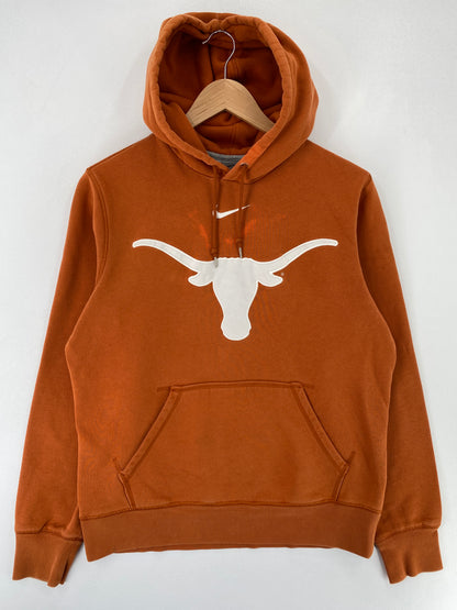 Vintage NIKE X TEXAS LONGHORNS Size M Vintage College Hoodie Sweat Shirt / F9619S