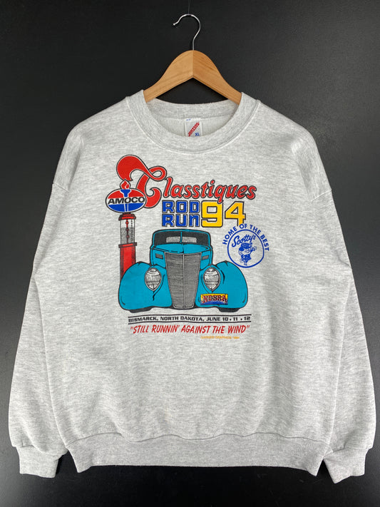 .1994 AMOCO Made in USA Size XL Vintage Sweat Shirt / F4061S