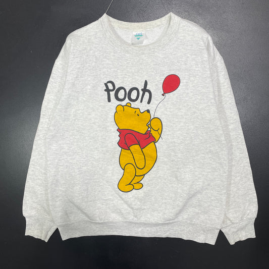 (L) 90’s DISNEY POOH Vintage Sweatshirt / A1578S