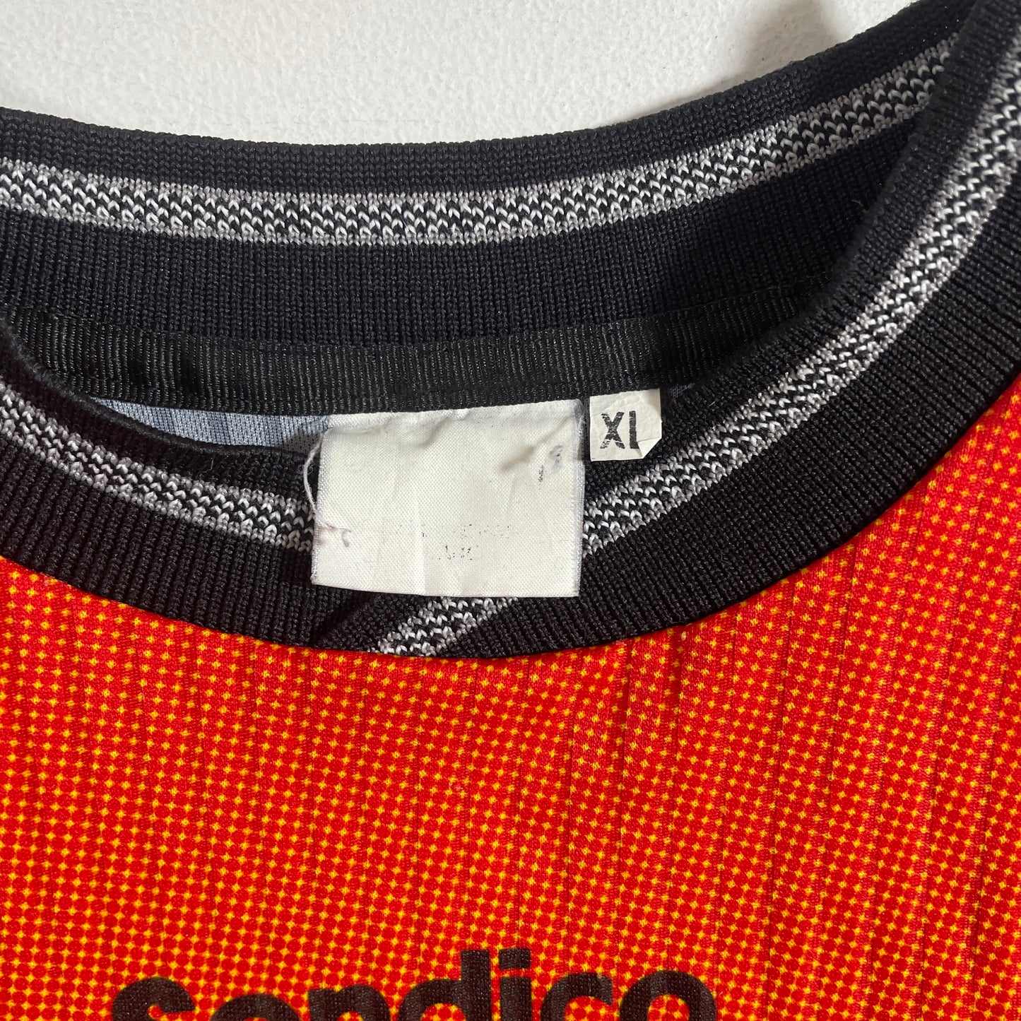 (XL) Vintage BULL FLAME MOTOCROSS Long Sleeve T-shirt / A1337T