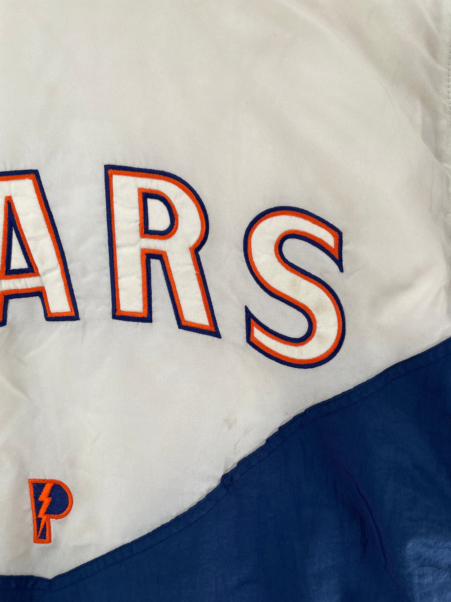 90’s CHICAGO BEARS Size L NFL Padded Nylon Jacket / F3466N