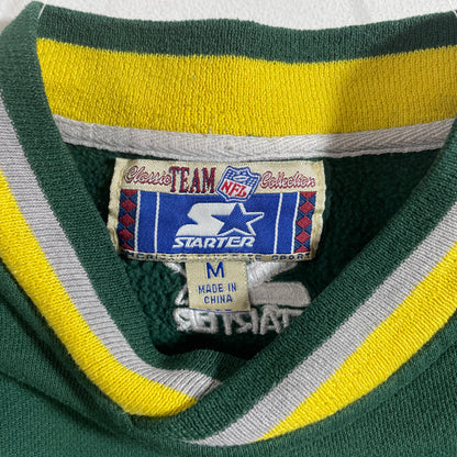 (Kids.M) Vintage STARTER x GREEN BAY PACKERS NFL Sweatshirt / A1338S