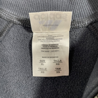 (XL) 90’s ADIDAS Vintage Half Zip-up Sweatshirt / A1281S