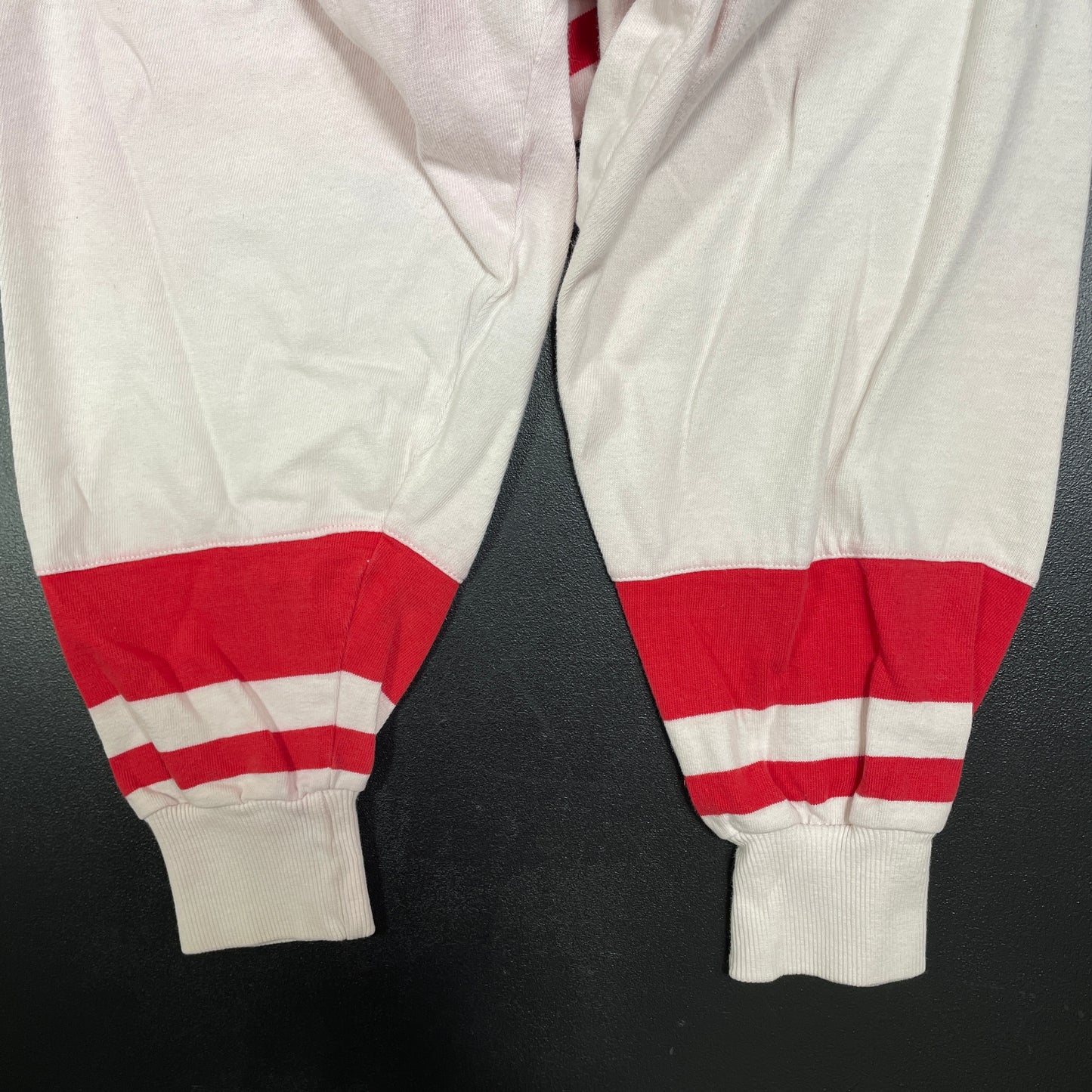 (L) 80's COCA COLA Vintage Rugby Shirt / A1542R