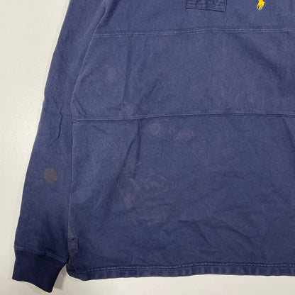 (L) 90’s POLO RALPH LAUREN Vintage Rugby-Shirt / A1506R
