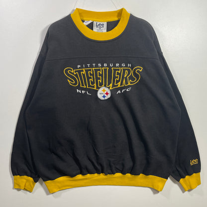(XL) 90's PITTSBURGH STEELERS Vintage NFL Sweatshirt / A1099S