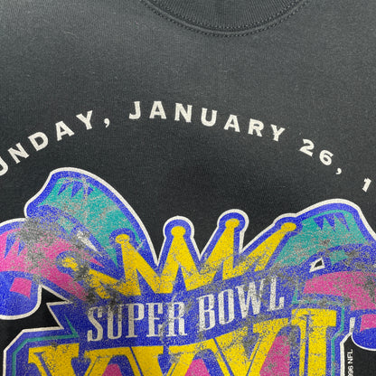 (L) 1997 SUPER BOWL Vintage NFL Sweatshirt / A1467S