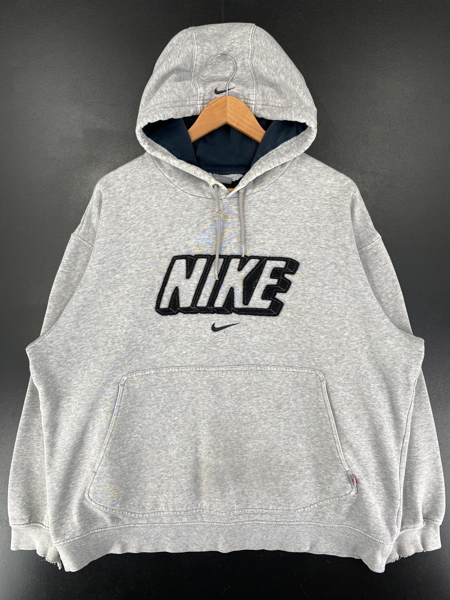 00' NIKE Size L Vintage Hoodie Sweat-Shirt / G378S