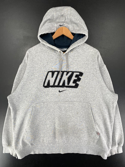 00' NIKE Size L Vintage Hoodie Sweat-Shirt / G378S