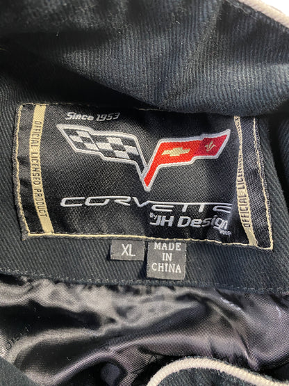 .Vintage CORVETTE Size XL Racing Jacket / F3674J