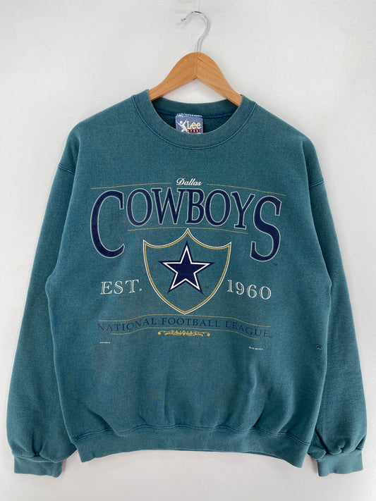 1995 DALLAS COWBOYS Made in USA Size M Vintage NFL Sweat-Shirt / F6054S