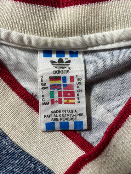 90's ADIDAS x USA WORLD CUP Size M Vintage Jersey T-Shirt / F7804T