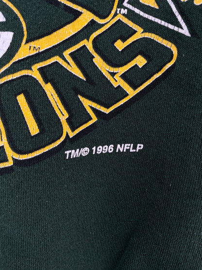 1996 GREEN BAY PACKERS Size L Vintage NFL Sweat-shirt / F2044S