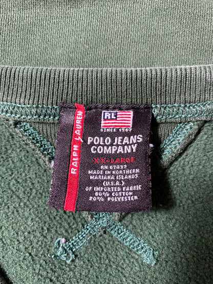 Vintage POLO JEANS RALPH LAUREN Size XXL Sweat-Shirts / F3106S