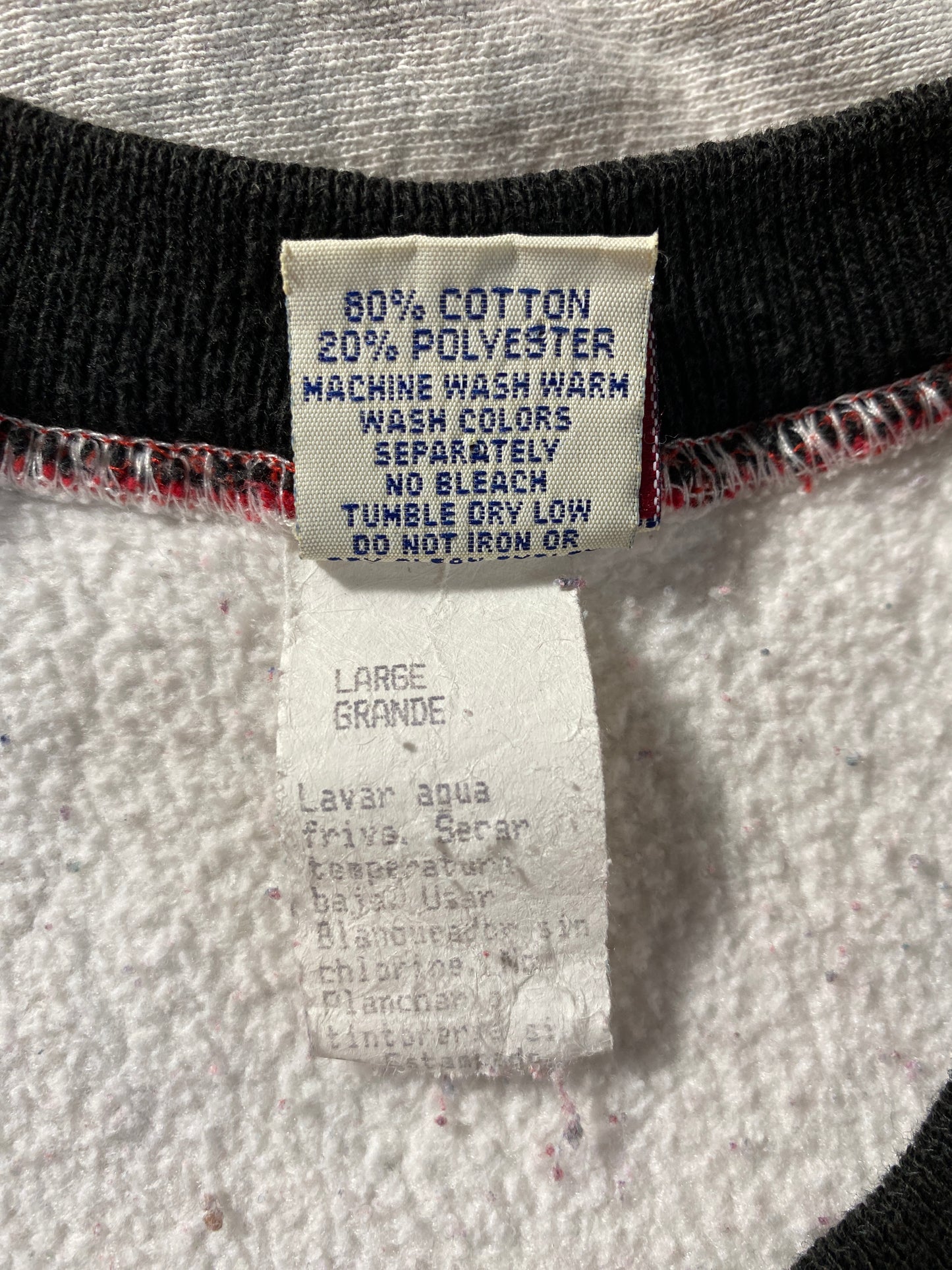 90's IOWA CYCLONES Made in USA Size L Vintage College Sweat-Shirts / F1276S