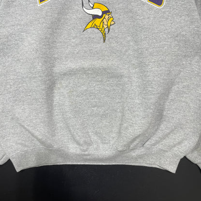 (Approx.XL) 90's STARTER x MINNESOTA VIKINGS Vintage NFL Sweatshirt / A1464S