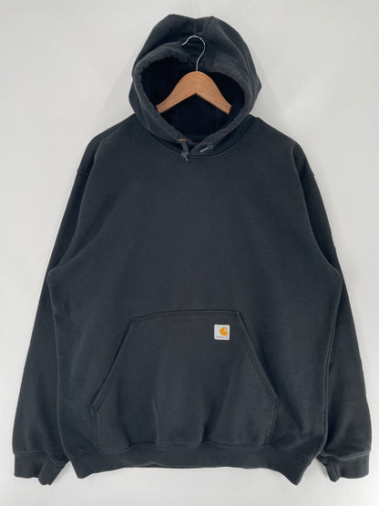 Vintage CARHARTT Size L Hoodie Sweat-Shirt / F4342S
