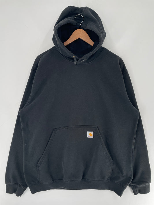 Vintage CARHARTT Size L Hoodie Sweat-Shirt / F4342S