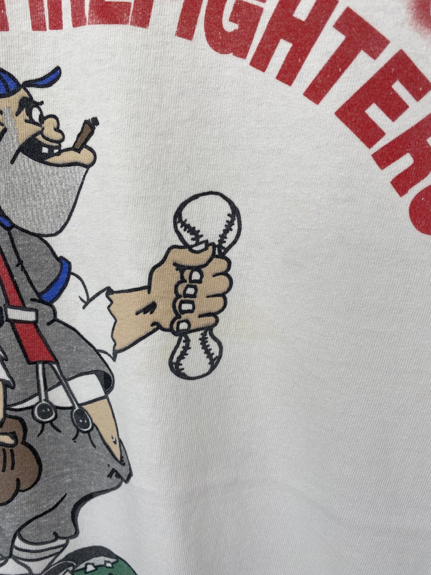 90’s ABSOLUTE YONKERS FIREFIGHTERS Made in USA Size XL T-Shirt / F508T