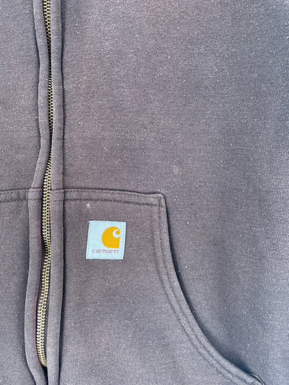Vintage CARHARTT Size M Zip-up Hoodie Sweat-Shirt / F4338S