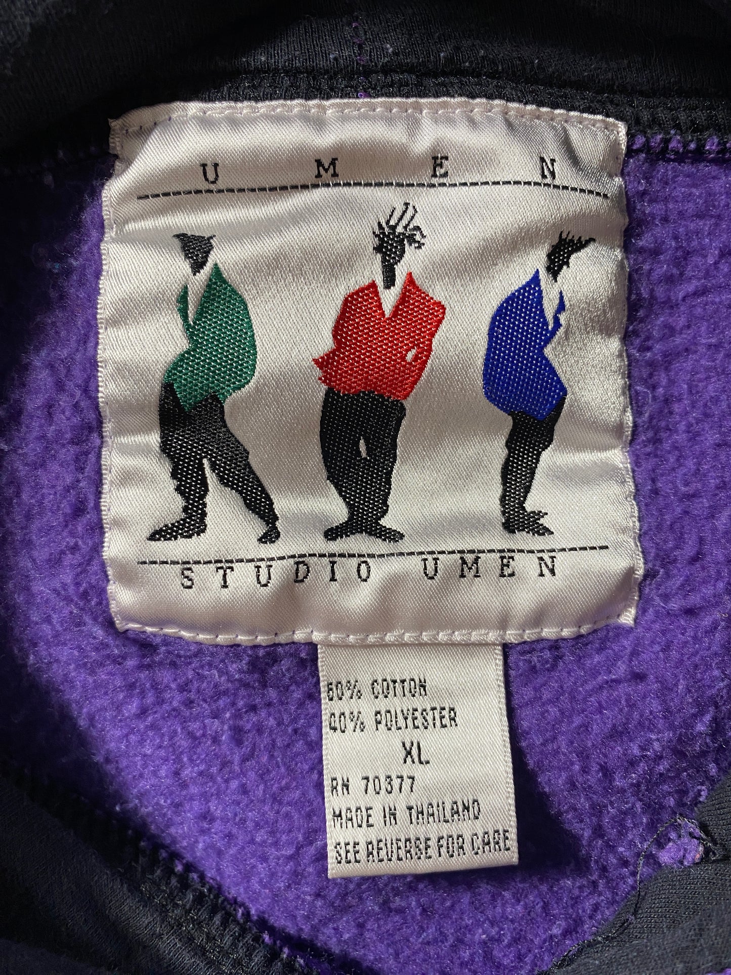 90’s STUDIO UMEN Size XL Hoodie Sweat-shirt / F3961S