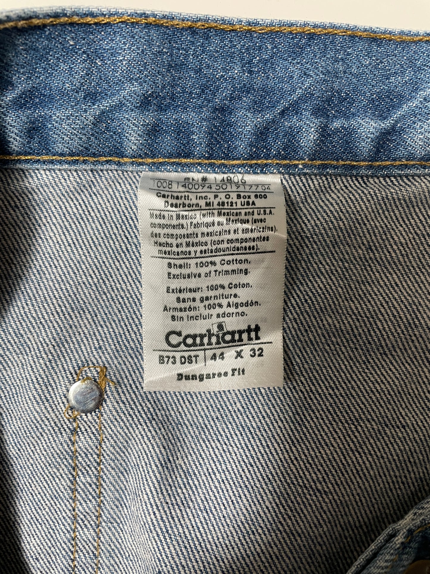 (W42xL31) Vintage CARHARTT Size W42xL31 Double Knee Pants / A1315P