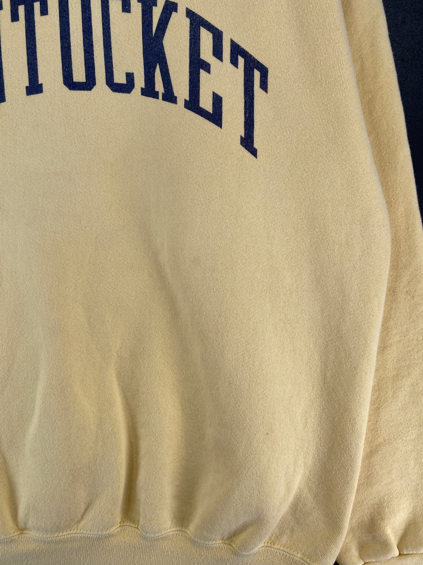 90's NANTUCKET Made in USA Size L Vintage College Sweat-shirt / F2939S