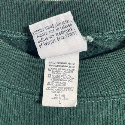 (L) 1997 LOONEY TUNES TWEETY Vintage Sweatshirt / A1229S