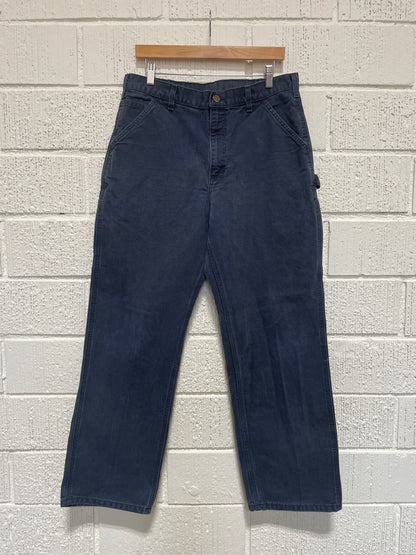 (W33xL30) Vintage CARHARTT Duck Pants / A1157P