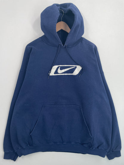 90's NIKE Made in USA Size XXL Vintage Hoodie Sweat-Shirt / G6257S
