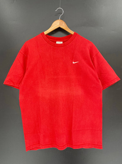 90's NIKE MINI SWOOSH Size L Vintage T-Shirt / F1379T