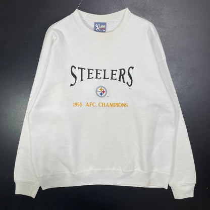 (XL) 90's PITTSBURGH STEELERS Vintage NFL Sweatshirt / A1493S