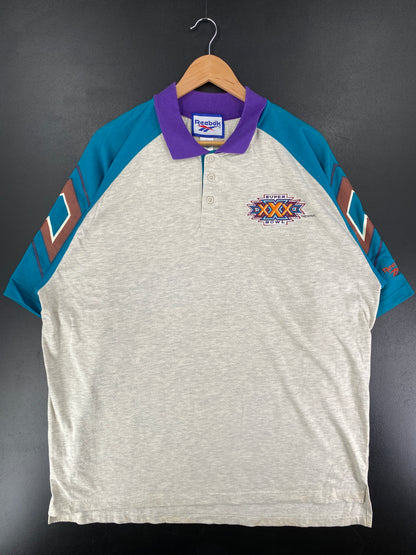 1995 SUPER BOWL Size XL Vintage NFL T-Shirt / G2602T