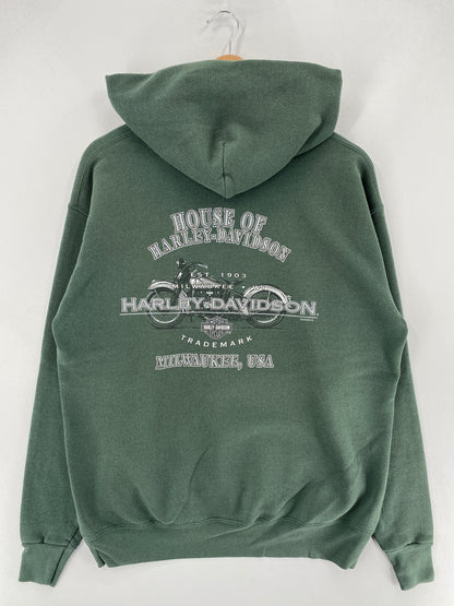 2006 HARLEY DAVIDSON Size Approx.L Vintage Hoodie Sweat-shirt / F3963S