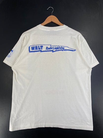 80’s WRLT RADIO LIGHTNING Made in USA Size XL Vintage T-Shirts / G2800T