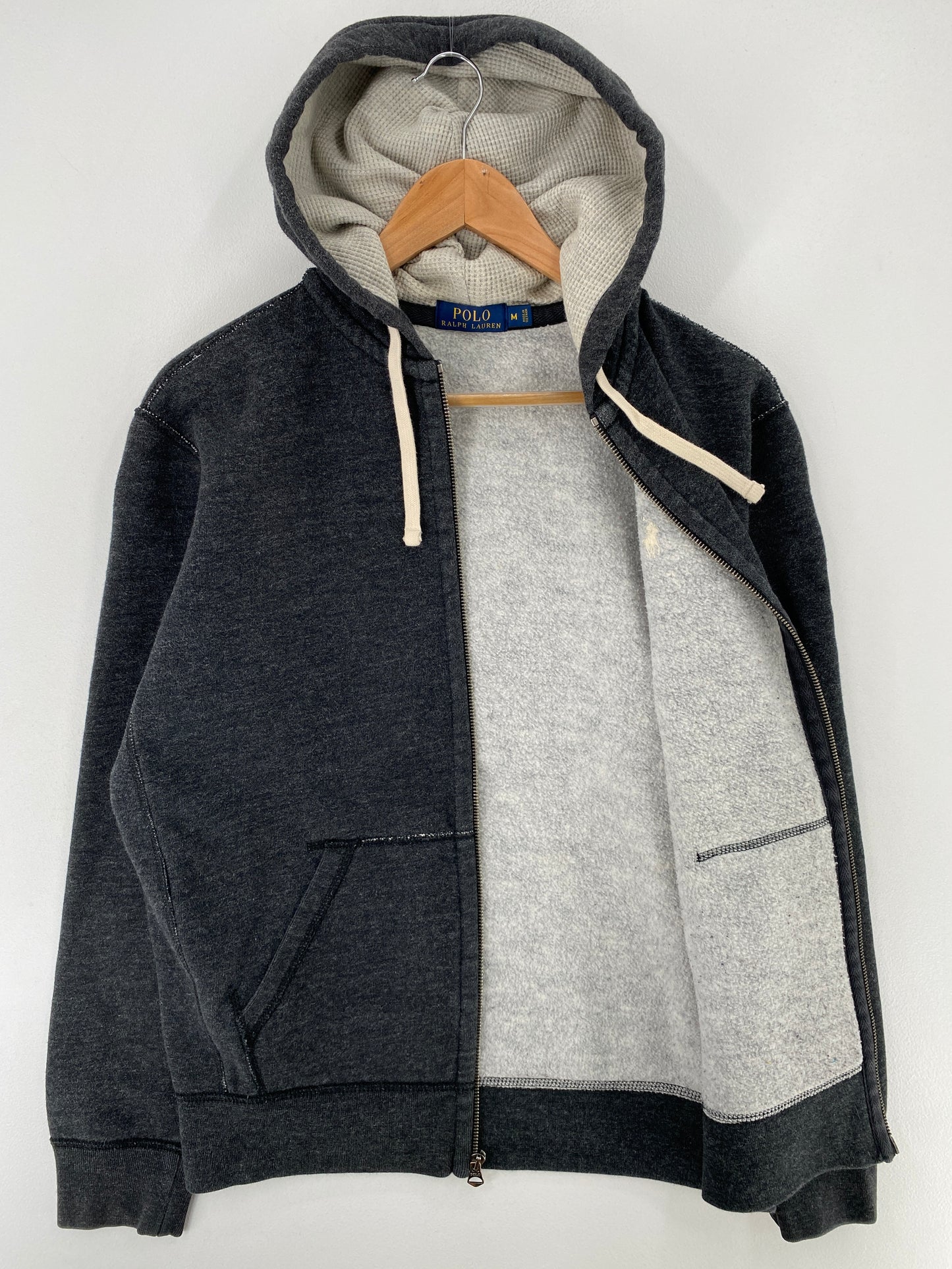 Vintage POLO RALPH LAUREN Size M Full Zip Sweat-Shirt / G652S